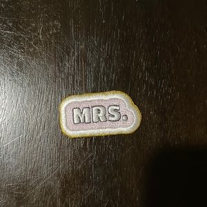 STONEY CLOVER LANE MRS PATCH NEW